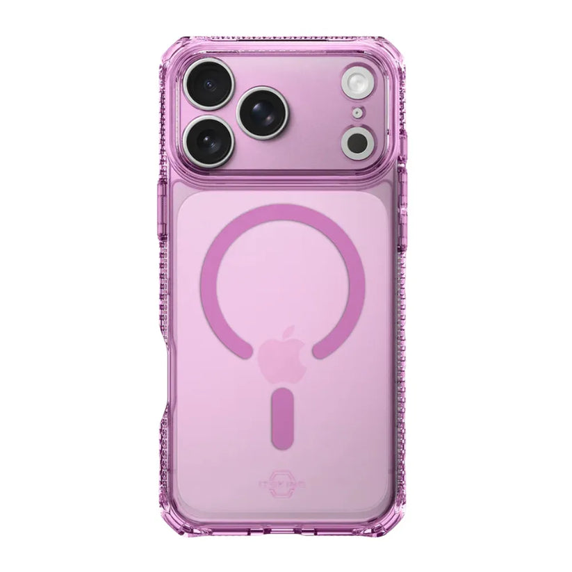 Case_ItSkins_Hybrid_R_Vapor_con_MagSafe_para_iPhone_17_Pro_Max_Rosado_Posición_2_iShop_Costa_Rica