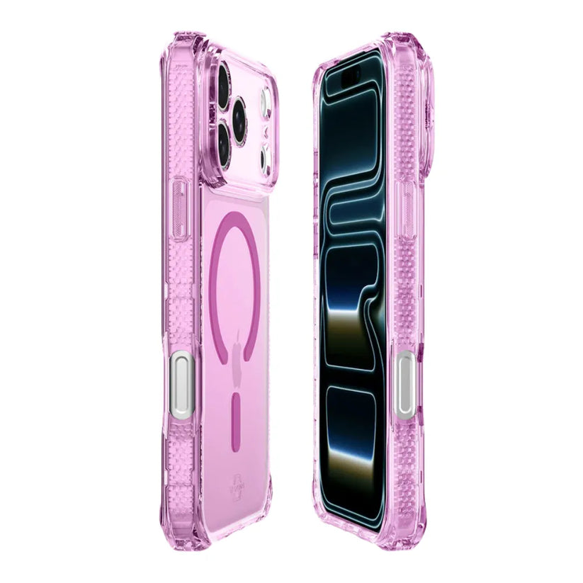 Case_ItSkins_Hybrid_R_Vapor_con_MagSafe_para_iPhone_17_Pro_Max_Rosado_Posición_4_iShop_Costa_Rica