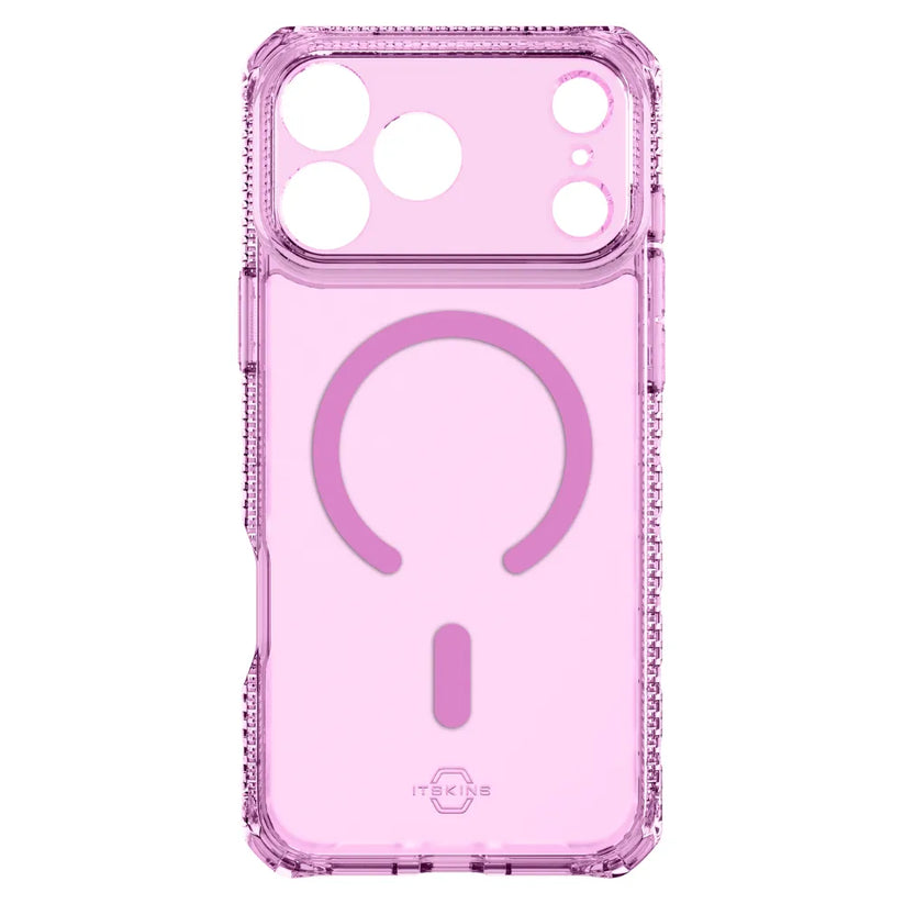 Case_ItSkins_Hybrid_R_Vapor_con_MagSafe_para_iPhone_17_Pro_Rosado_Posición_1_iShop_Costa_Rica