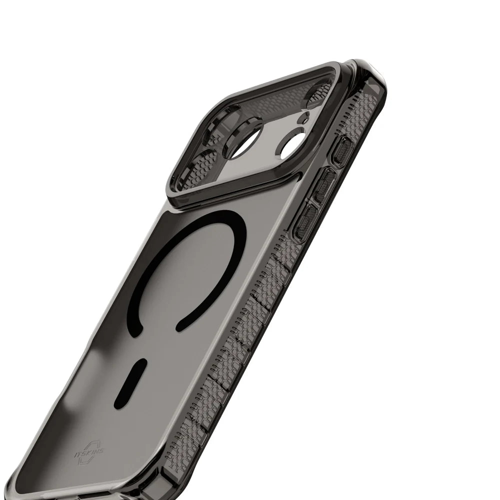 Case_ItSkins_Hybrid_R_Vapor_con_MagSafe_para_iPhone_17_Pro_Humo_Posición_4_iShop_Costa_Rica