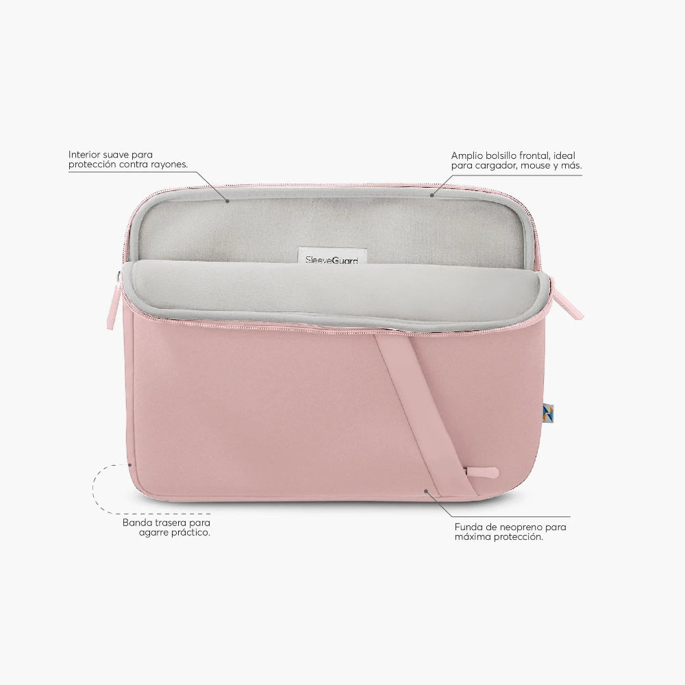 Funda_NCO_SleeveGuard_para_MacBook_Pro_14_M5_M4_M3_M2_M1_Rosado_Imagen_posicion_5_iShop_Costa_Rica