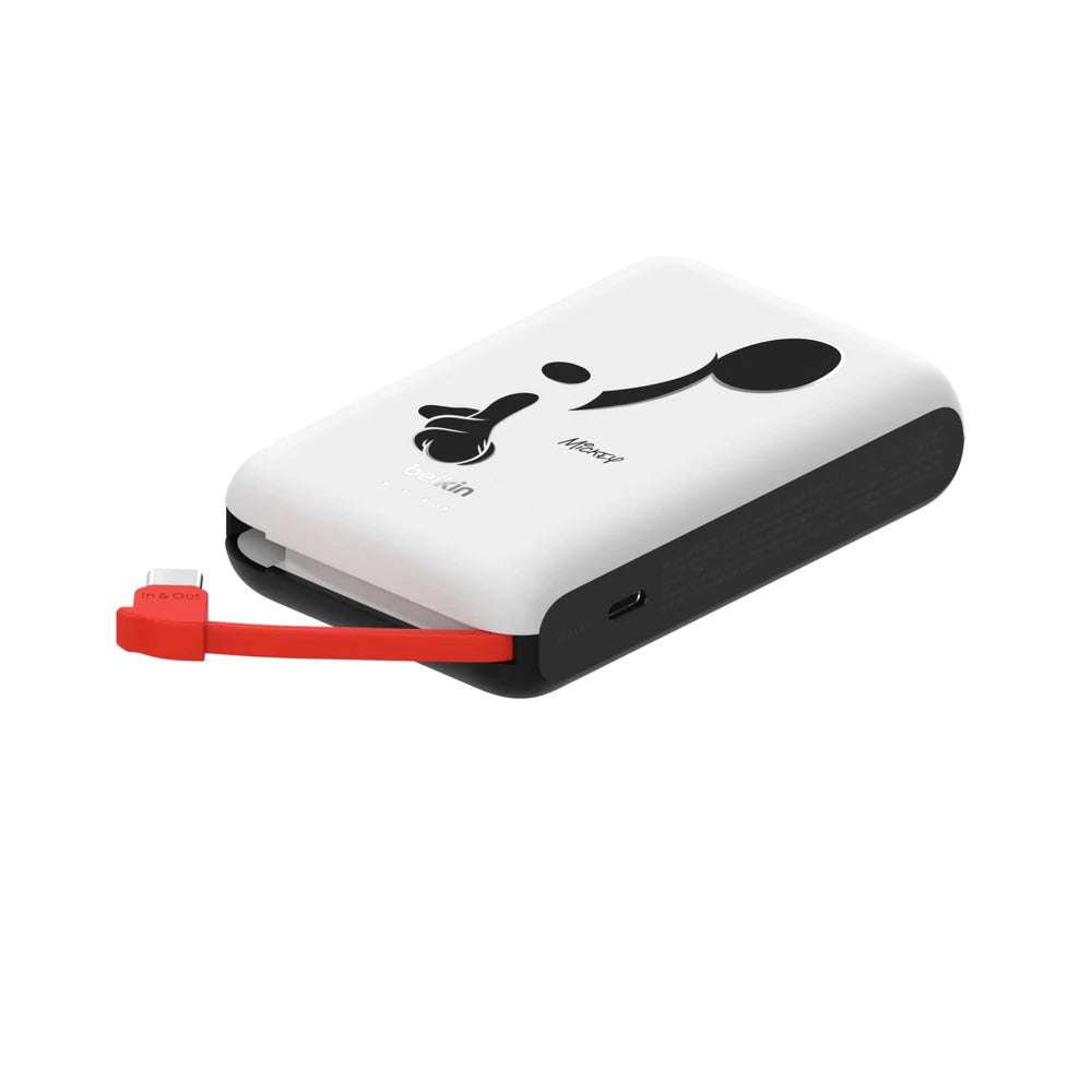 Bateria_Externa_Belkin_10K_con_Cable_USB_C_Integrado_20W_Mickey_Negro_Posición_2_iShop_Costa_Rica