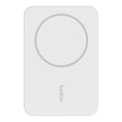 Batería Magnética Inalámbrica Belkin 5000 mAh + Soporte - Blanca