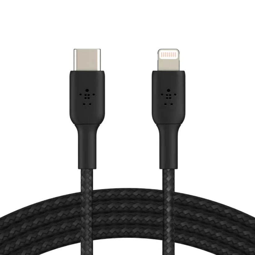 Cable_Belkin_Trenzado_USB_C_a_Lightning_1m_Negro_Imagen_posicion_2_iShop_Costa_Rica