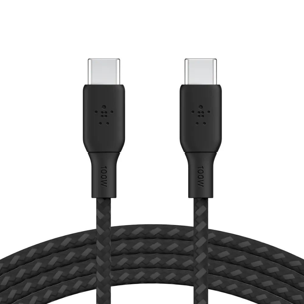 Cable Belkin BoostCharge USB-C a USB-C 100W de 2m - Negro