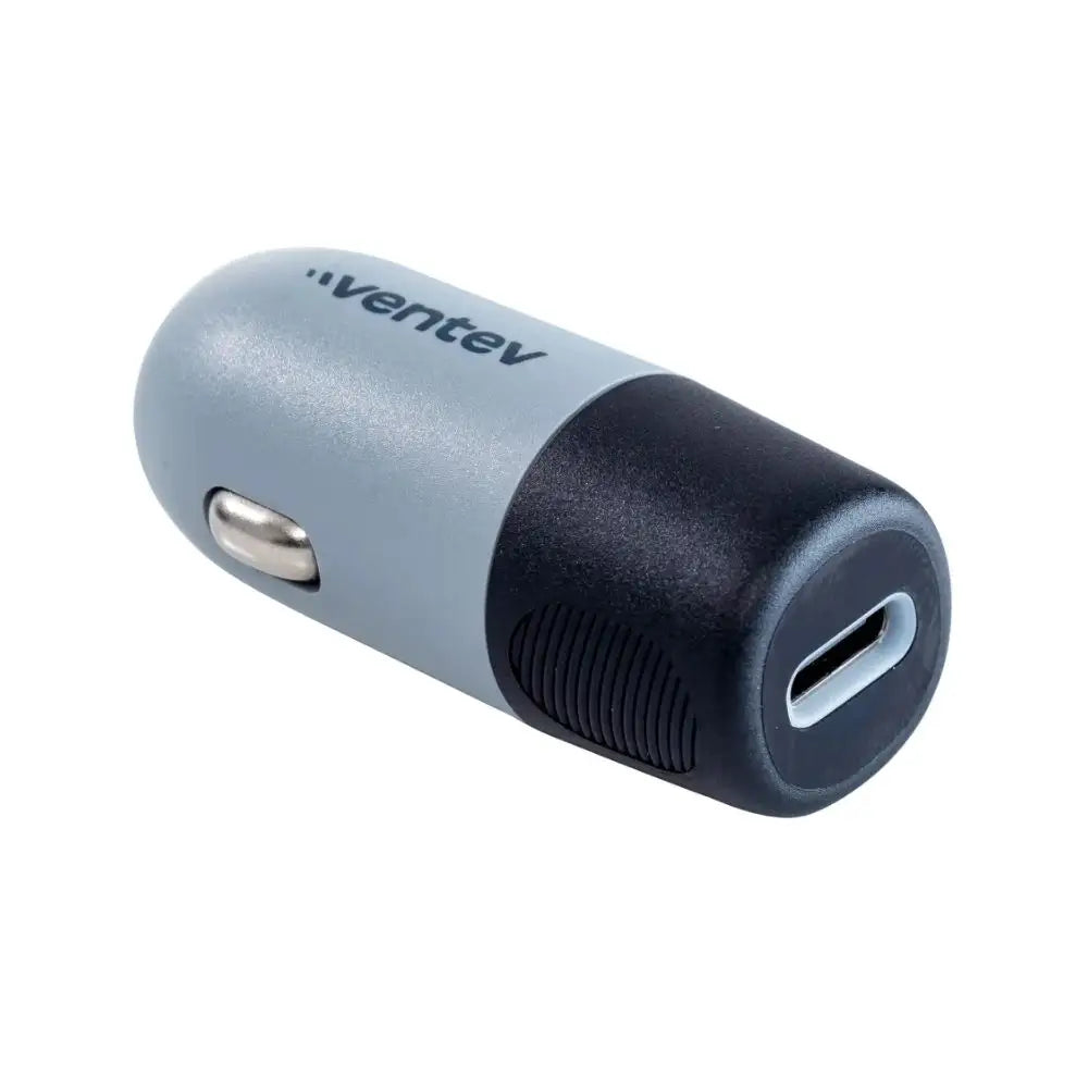 Cargador de Carro Ventev USB-C PD 20W - Gris