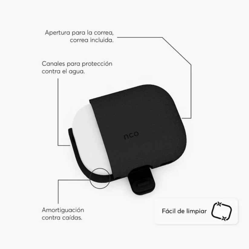 Case_NCO_SiliconeGuard_para_AirPods_Pro_3_Negro_Imagen_posicion_3_iShop_Costa_Rica