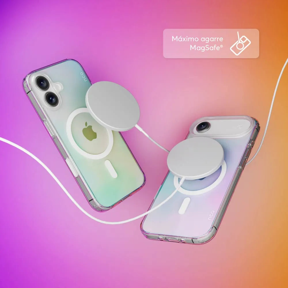 Case_NCO_SafeCase_Clear_con_MagSafe_para_iPhone_17_Arcoiris_Imagen_posicion_5_iShop_Costa_Rica