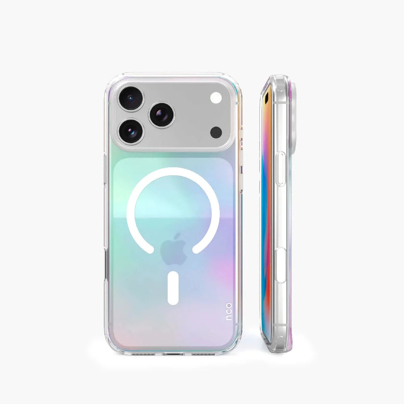 Case_NCO_SafeCase_Clear_con_MagSafe_para_iPhone_18_Pro_Max_Arcoíris_Imagen_posicion_2_iShop_Costa_Rica