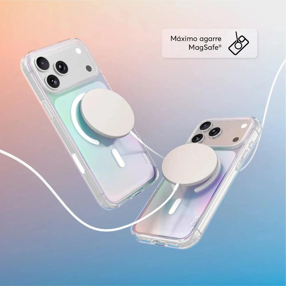 Case_NCO_SafeCase_Clear_con_MagSafe_para_iPhone_18_Pro_Max_Arcoíris_Imagen_posicion_5_iShop_Costa_Rica