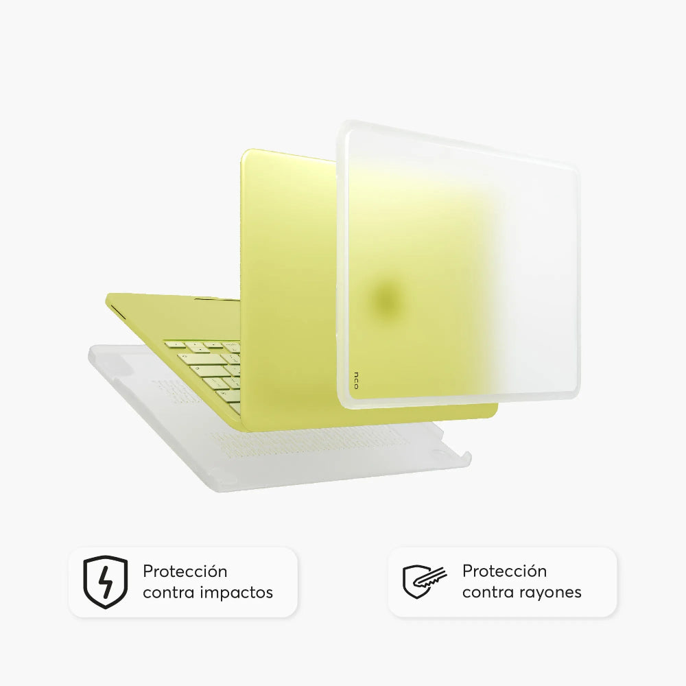 Hardcase_Shock_Clear_NCO_para_MacBook_Neo_13_Transparente_Imagen_posicion_2_iShop_Costa_Rica