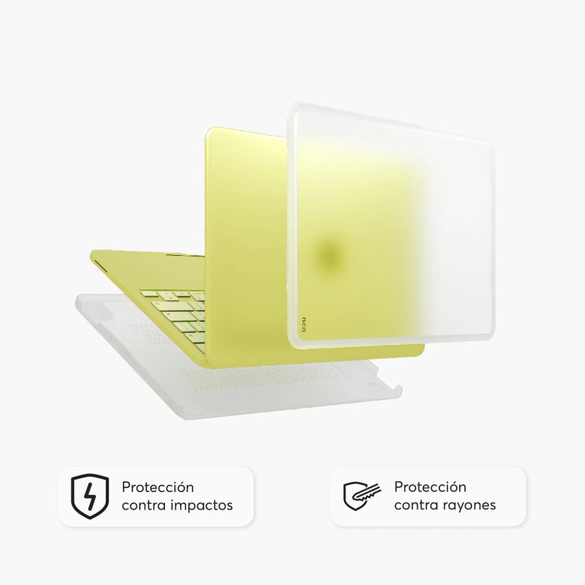 Hardcase_Shock_Clear_NCO_para_MacBook_Neo_13_Transparente_Imagen_posicion_2_iShop_Costa_Rica