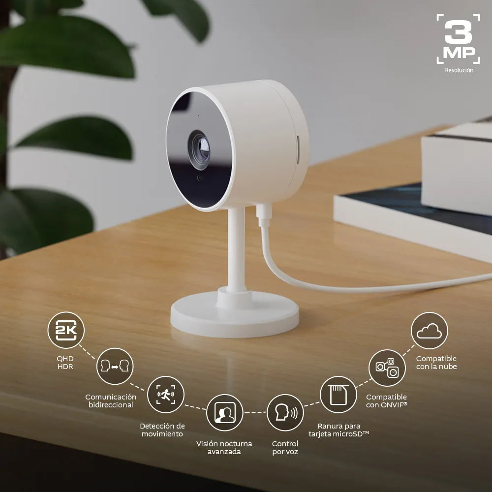 Cámara Inteligente Nexxt SMART WI-FI - Blanco
