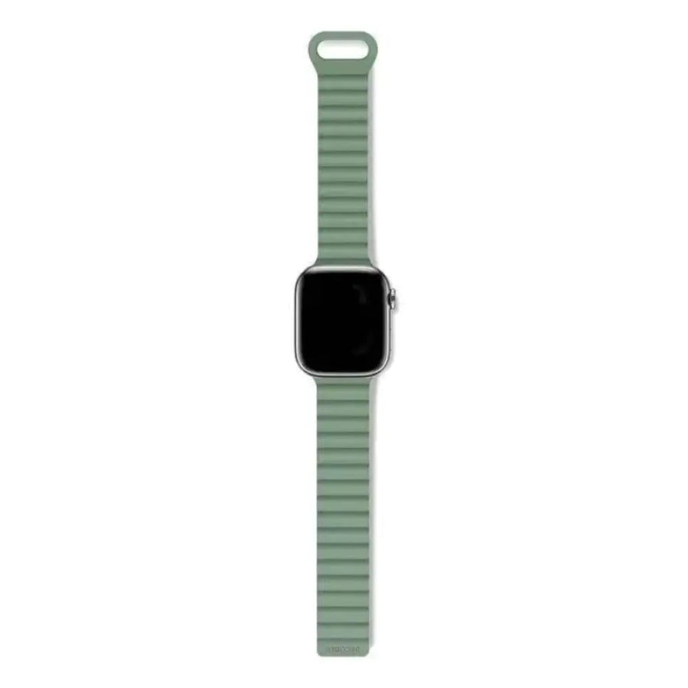 Correa_DECODED_con_Traccion_Magnetica_para_Apple_Watch_42_44_45_49mm_Verde_Imagen_posicion_2_iShop_Costa_Rica