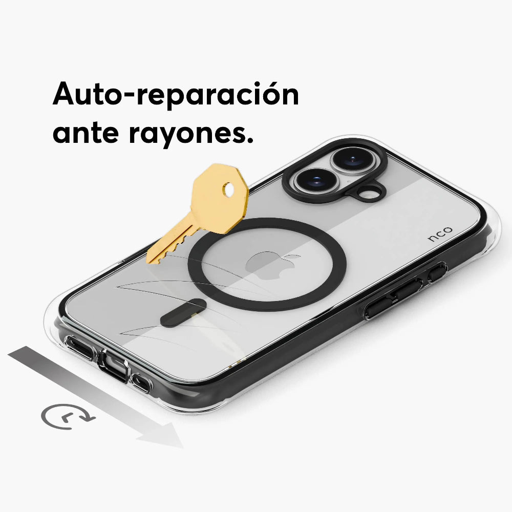 Case NCO SafeCase Ultra con MagSafe para iPhone 17 - Negro