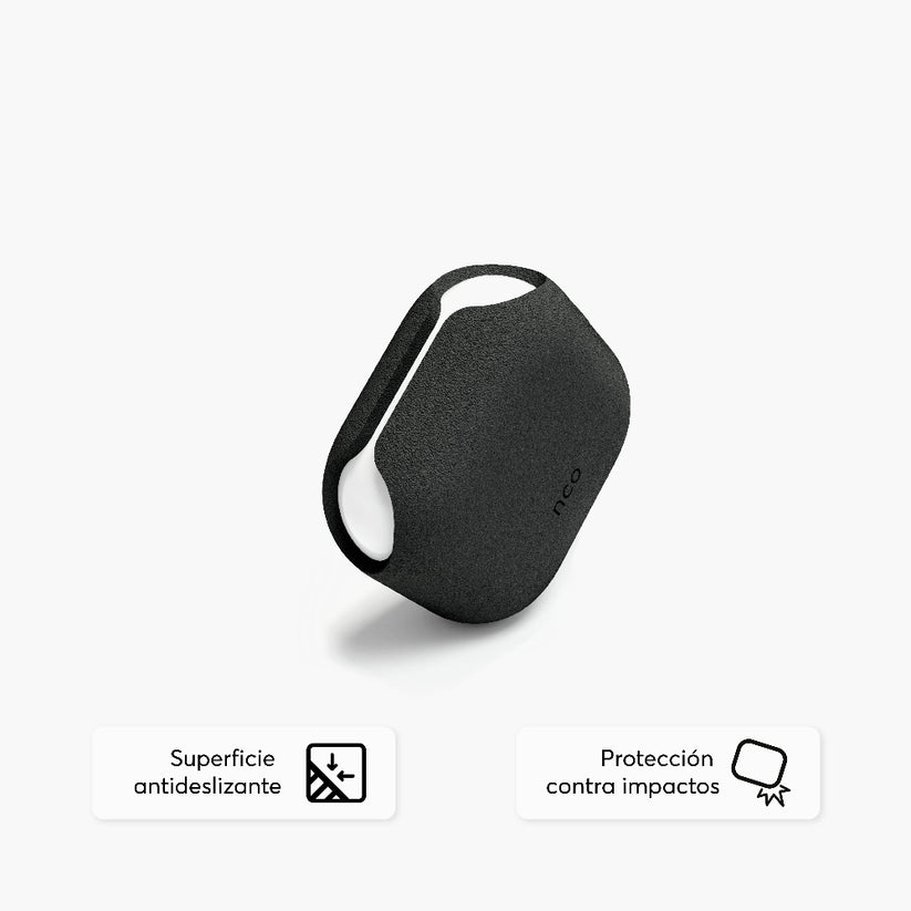 Case_NCO_SiliconeGuard_para_Airpods_4_Negro_Posición_4_iShop_Costa_Rica