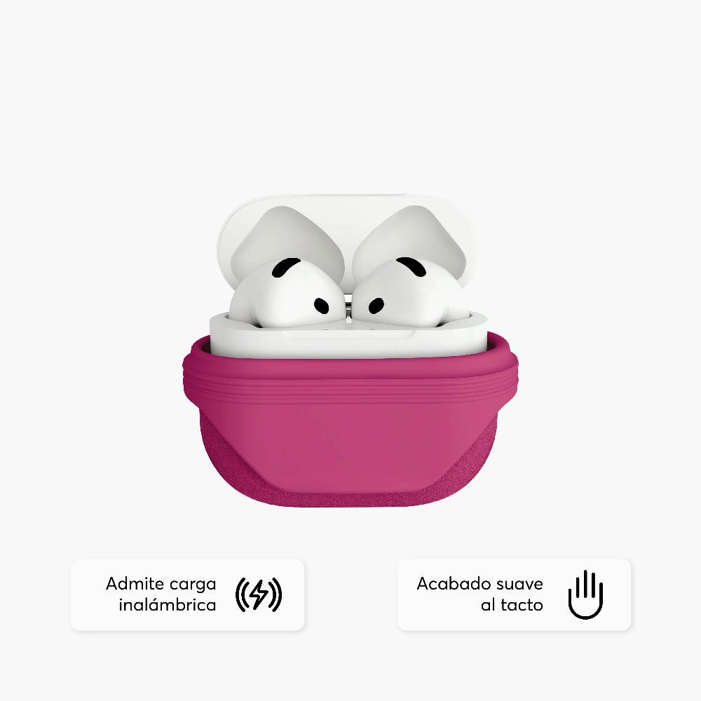 Case_NCO_SiliconeGuard_para_Airpods_4_Rosado_Posición_2_iShop_Costa_Rica