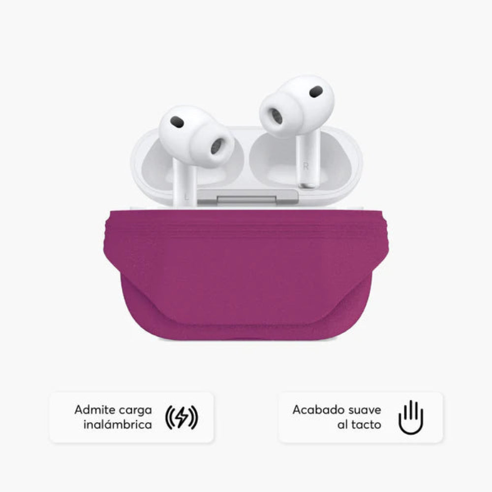 Case NCO SiliconeGuard para AirPods Pro 3 - Magenta