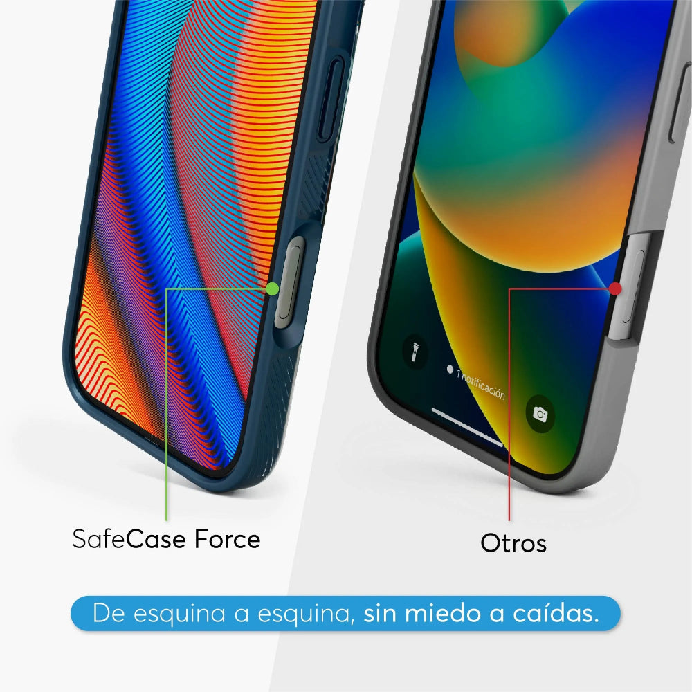 Case NCO SafeCase Force con MagSafe para iPhone 17 Pro Max - Transparente