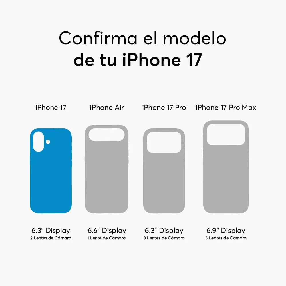 Case NCO SafeCase para iPhone 17 con MagSafe - Multicolor