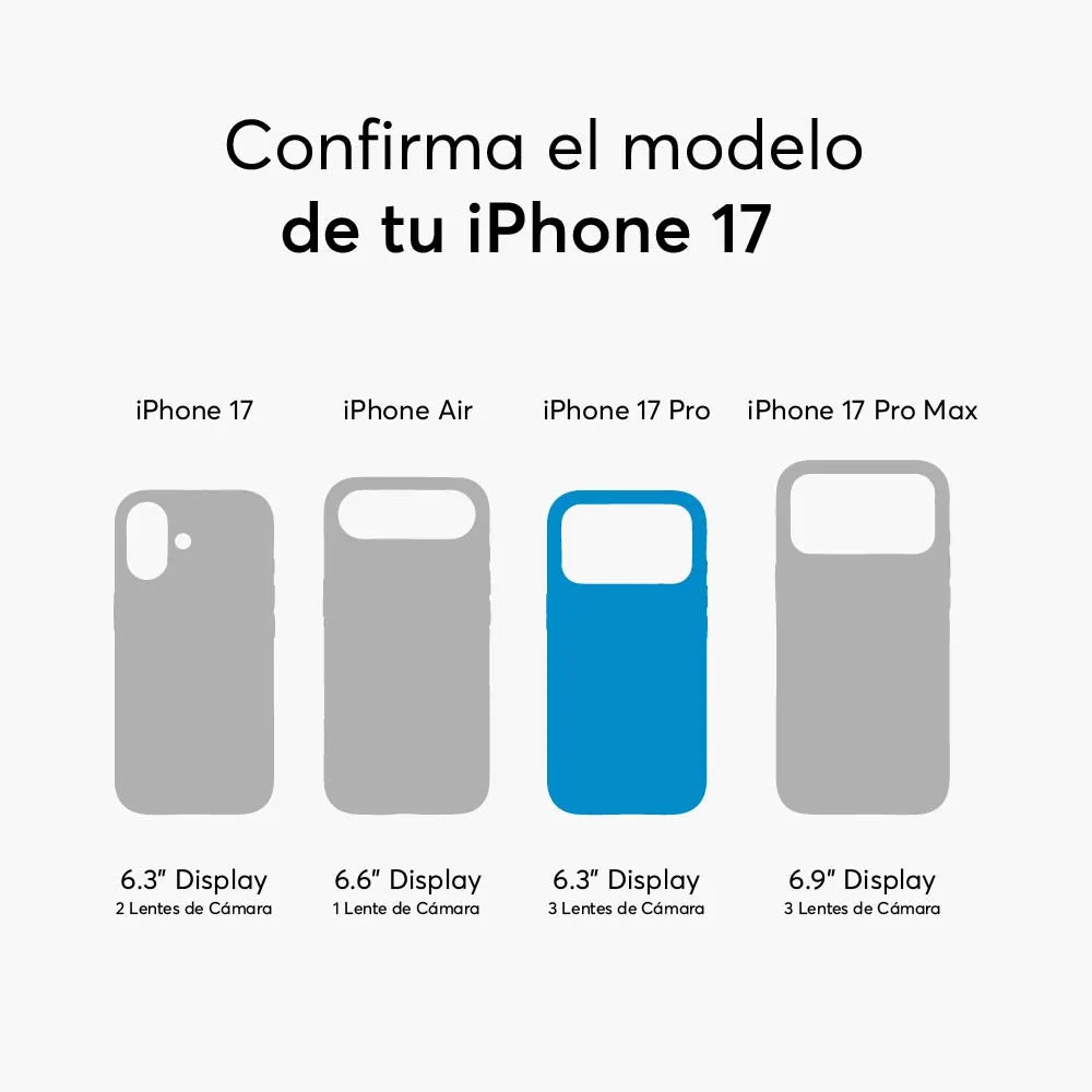 Case NCO SafeCase para iPhone 17 Pro con MagSafe - Multicolor