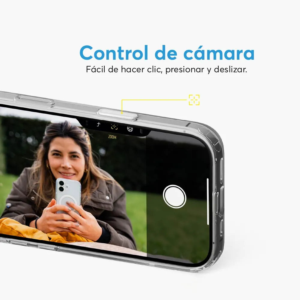 Case NCO SafeCase para iPhone 17 con MagSafe - Transparente