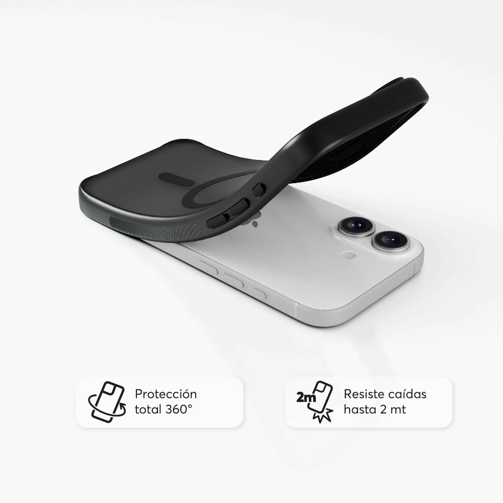 Case NCO SafeCase Lite para iPhone 17 con MagSafe - Negro