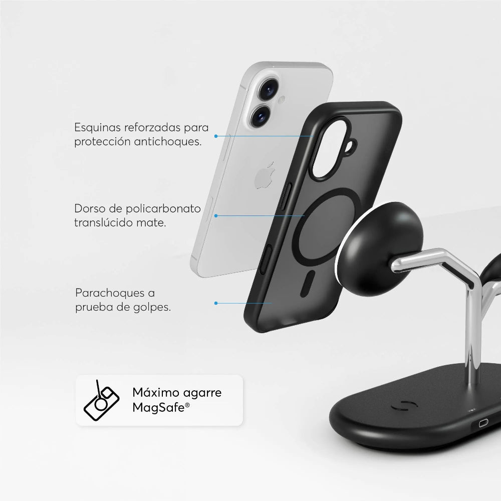 Case NCO SafeCase Lite para iPhone 17 con MagSafe - Negro