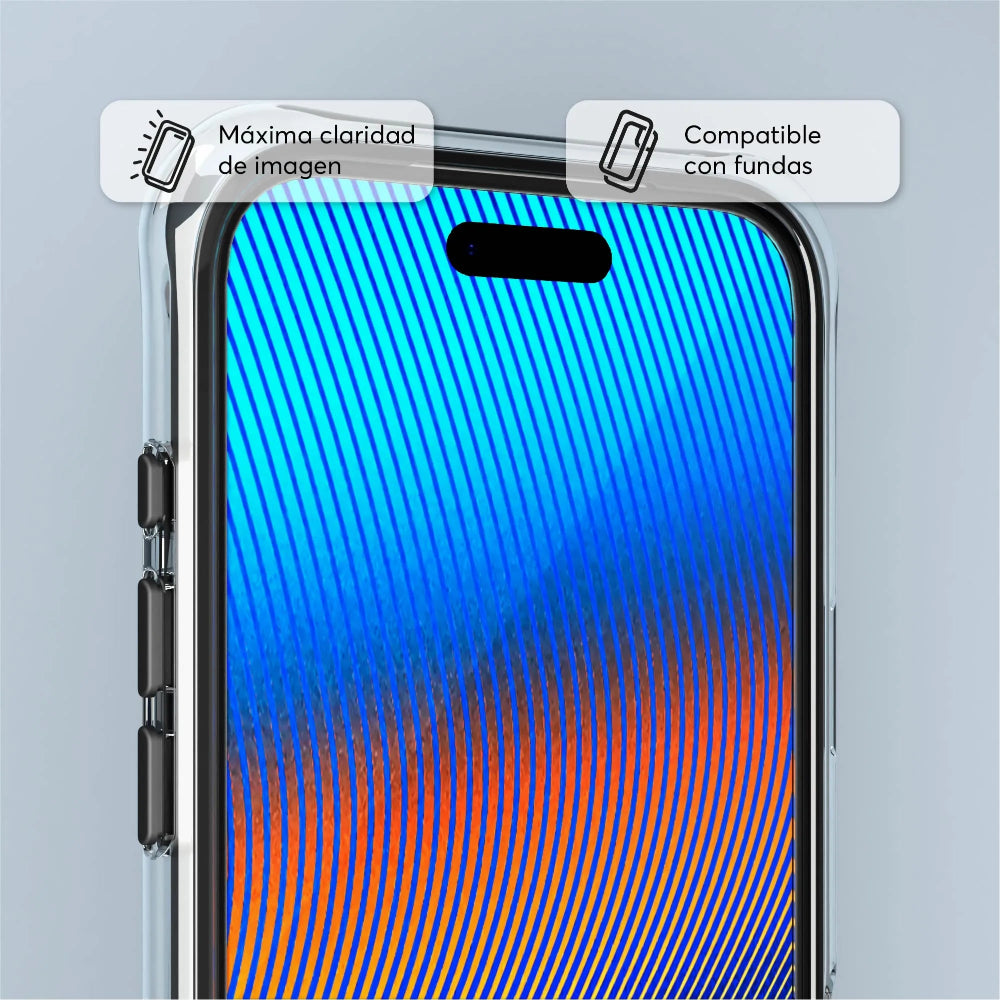 Protector de Pantalla NCO GlassGuard ShockProof para iPhone 17 Air- Transparente