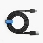 Cable Trenzado NCO PowerLite 2m USB-A a USB-C - Negro