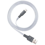 Cable Plano Ventev USB A a USB C 1m - Blanco