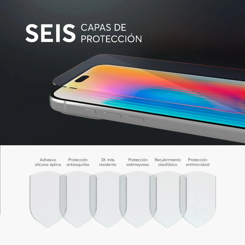 Protector_Pantalla_NCO_GlassGuard_ion+_iPhone_18_Pro_Max_Transparente_Imagen_posicion_4_iShop_Costa_Rica