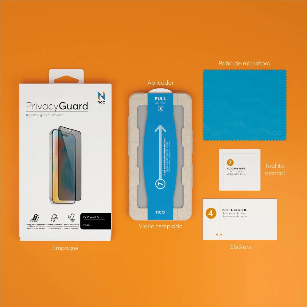 Protector_de_Pantalla_NCO_GlassGuard_Privacy_para_iPhone_18_Pro_Negro_Imagen_posicion_8_iShop_Costa_Rica