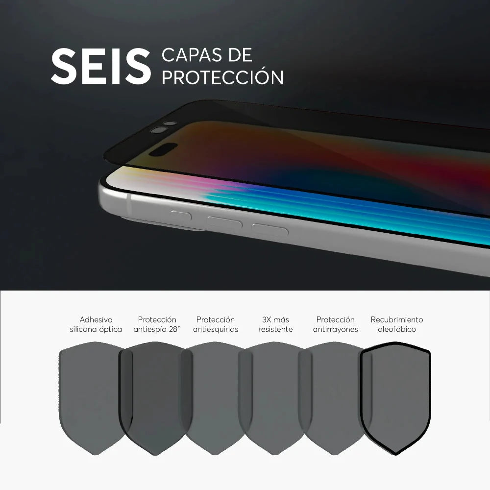 Protector_de_Pantalla_NCO_GlassGuard_Privacy_para_iPhone_18_Pro_Max_Negro_Imagen_posicion_4_iShop_Costa_Rica