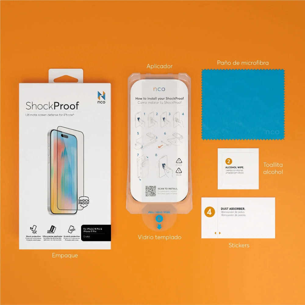 Protector_de_Pantalla_NCO_GlassGuard_ShockProof_para_iPhone_18_Pro_Transparente_Imagen_posicion_7_iShop_Costa_Rica