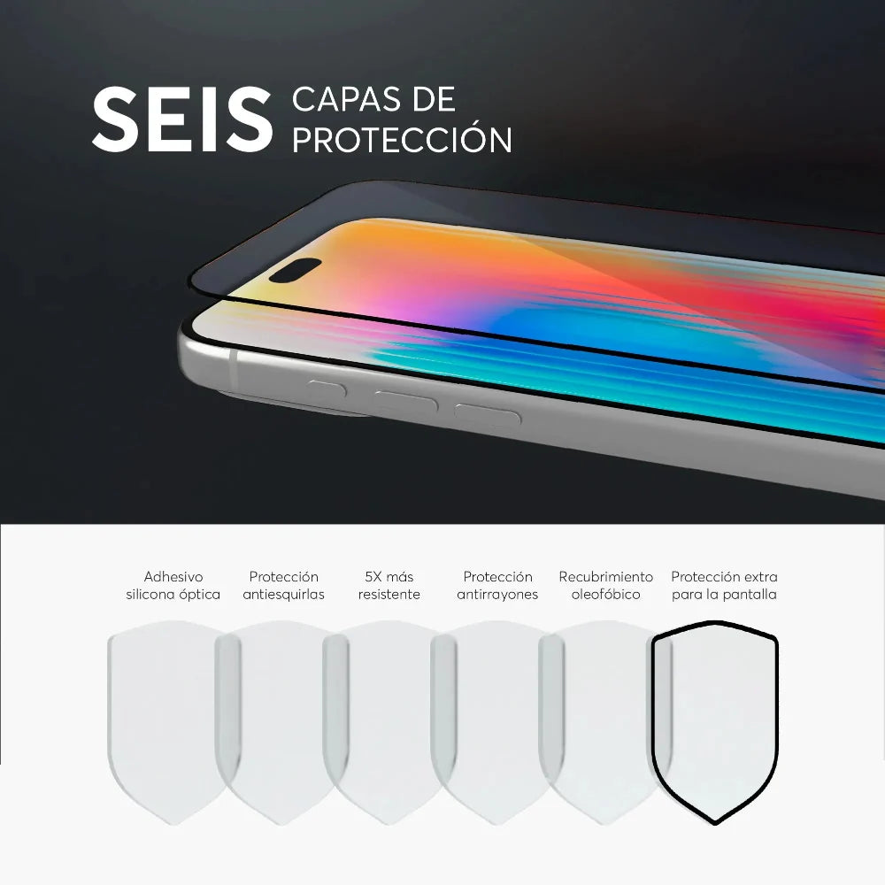 Protector_de_Pantalla_NCO_GlassGuard_ShockProof_para_iPhone_18_Pro_Max_Transparente_Imagen_posicion_4_iShop_Costa_Rica