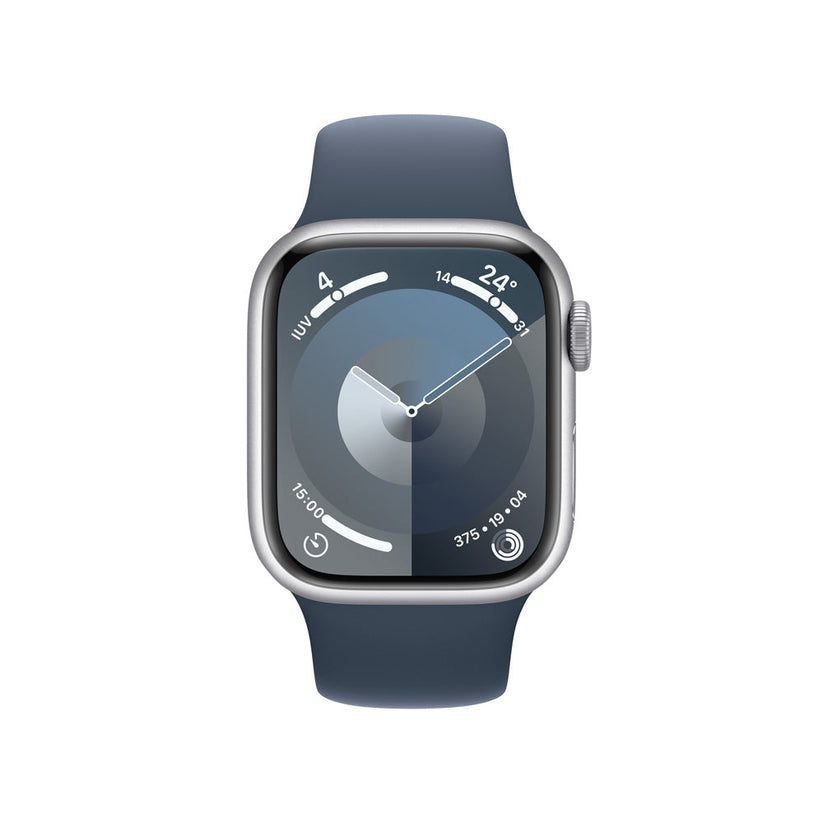 Watch_S9_GPS_41mm_Silver_Aluminum_Storm_Blue_Sport_Band_PDP_Image_Position-2__COES