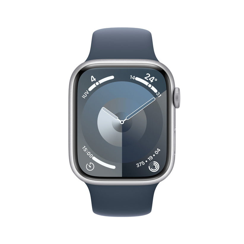 Watch_S9_GPS_45mm_Silver_Aluminum_Storm_Blue_Sport_Band_PDP_Image_Position-2__COES