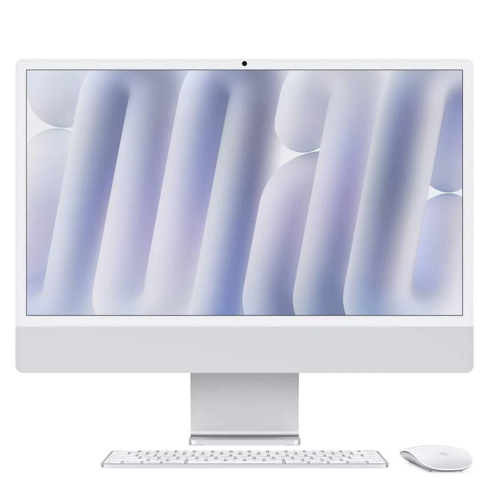 iMac 24 Chip M4 - 10GPU - 16GB RAM - 256GB - Vidrio Nanotexturizado - Plata + Audífonos Marshall Major V Bluetooth On Ear - Crema