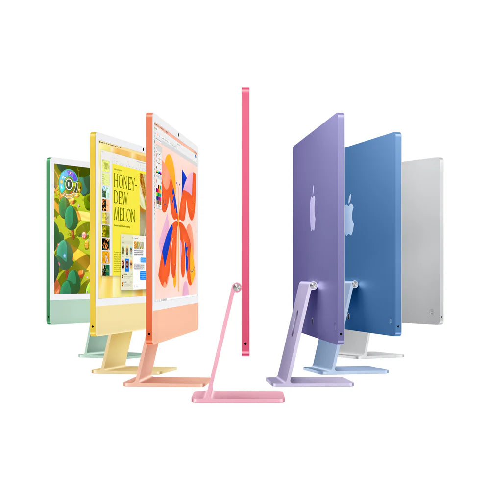 iMac 24 Chip M4 - 10GPU - 16GB RAM - 256GB - Vidrio Nanotexturizado - Plata + Audífonos Marshall Major V Bluetooth On Ear - Crema