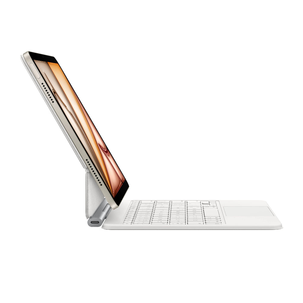Magic Keyboard para el iPad Air de 11 pulgadas (M3) – Inglés (EE.UU.) – Blanco