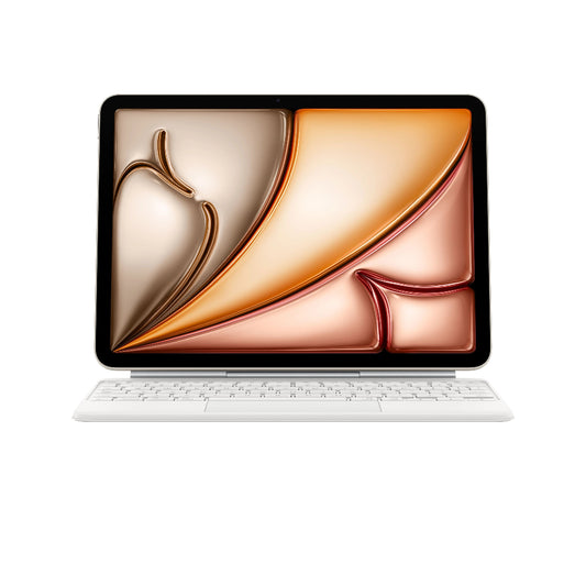 Magic Keyboard para el iPad Air de 11 pulgadas (M3) – Inglés (EE.UU.) – Blanco