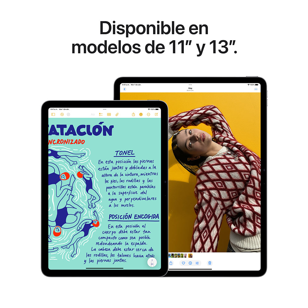 iPad Air 11 Chip M3 - 128GB - Azul + Lápiz Óptico ZAGG Pro Stylus 2 con punta - Blanco