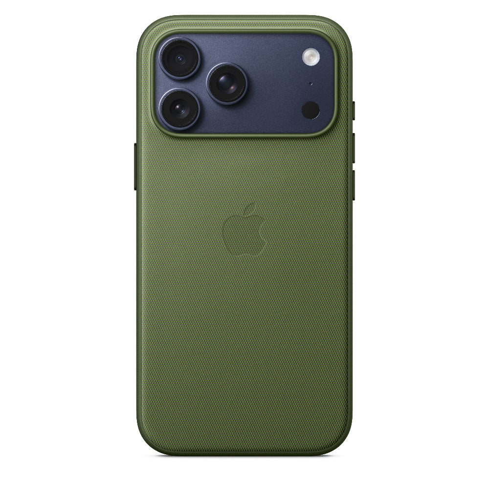 Funda de TechWoven con MagSafe para el iPhone 17 Pro Max – Verde