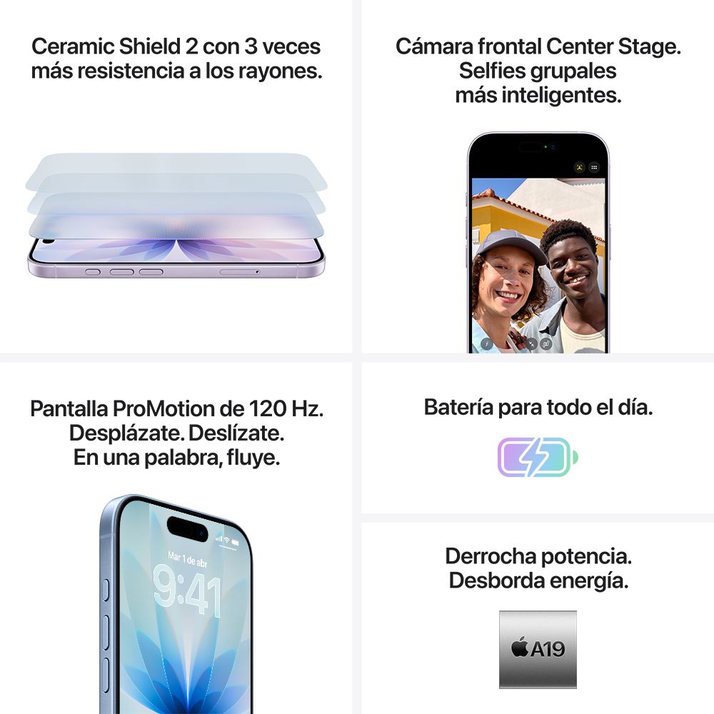 iPhone 17 256 GB Negro | iShop Costa Rica