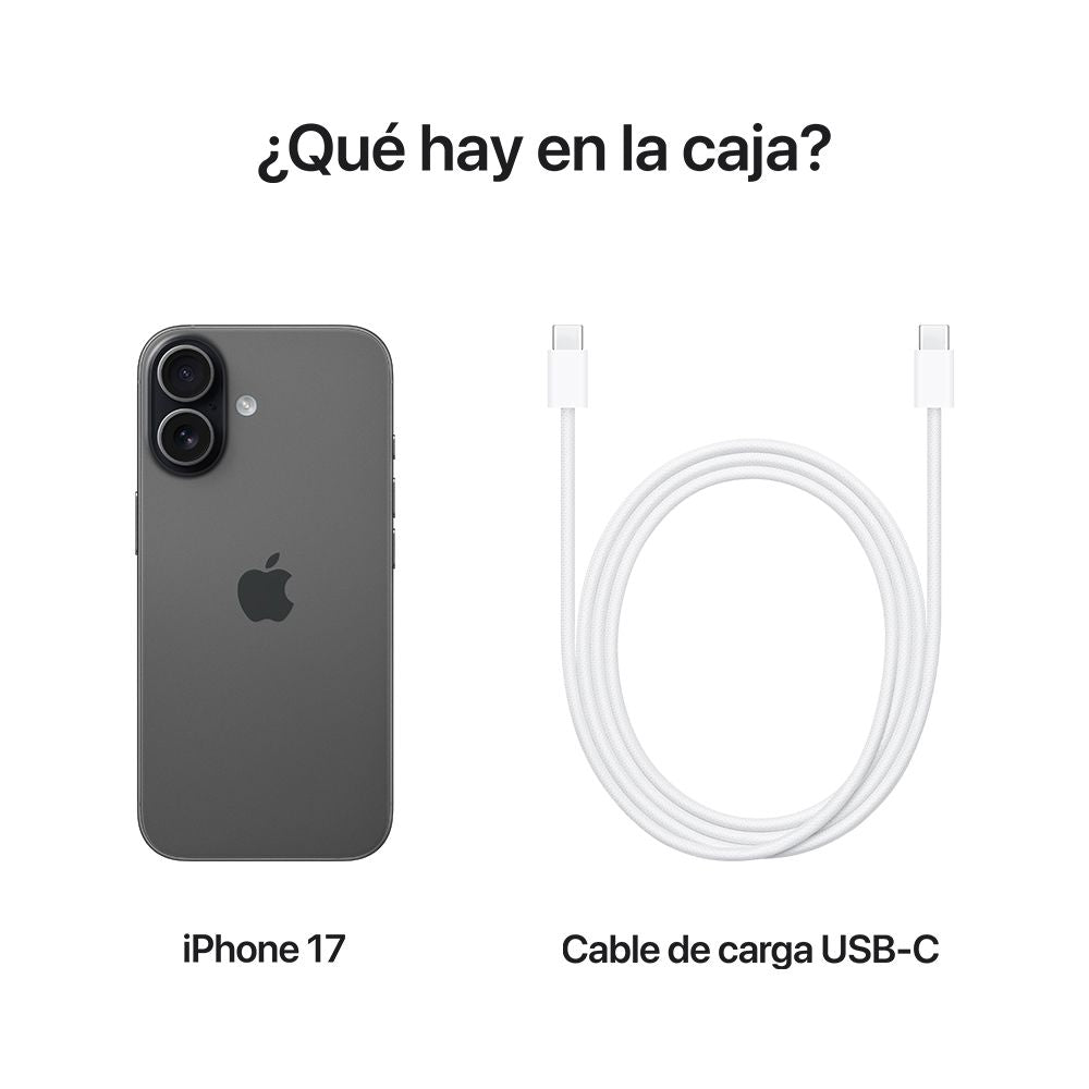 iPhone 17 256 GB Negro | iShop Costa Rica