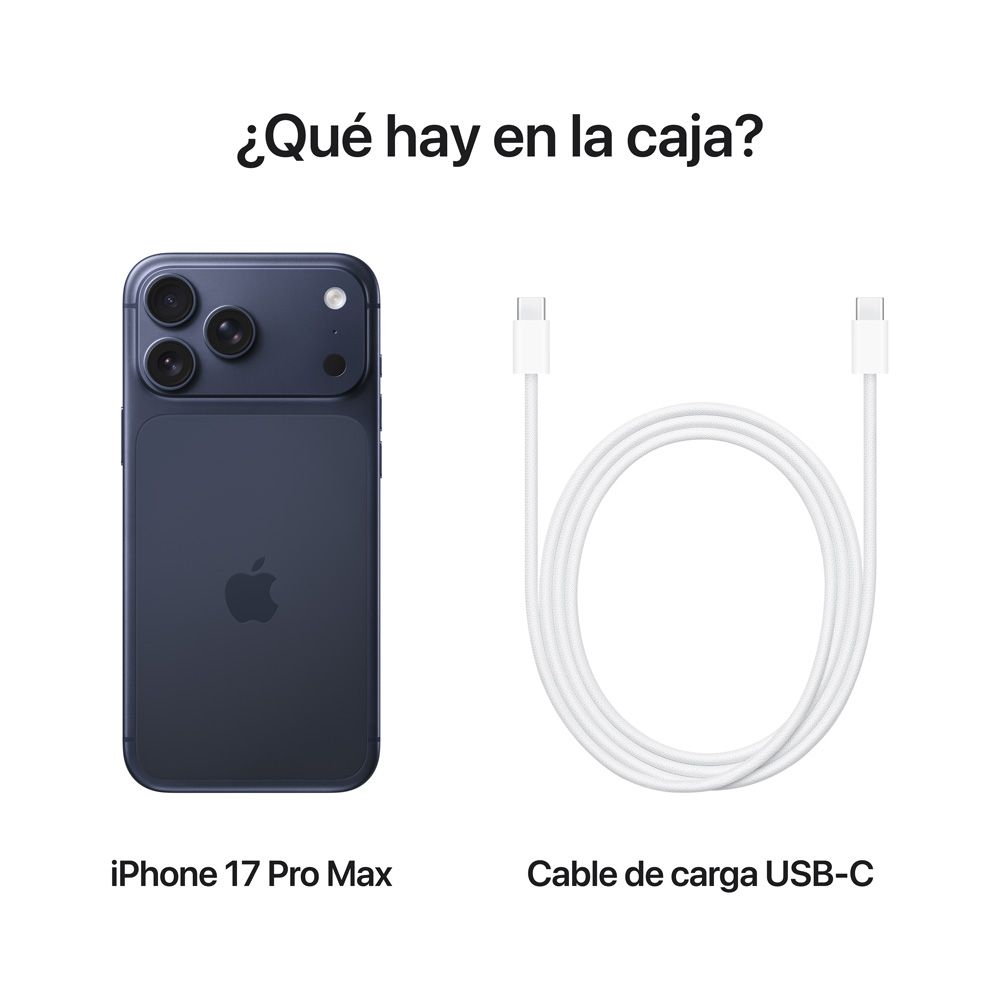 iPhone 17 Pro Max 512 GB Azul intenso | iShop Costa Rica