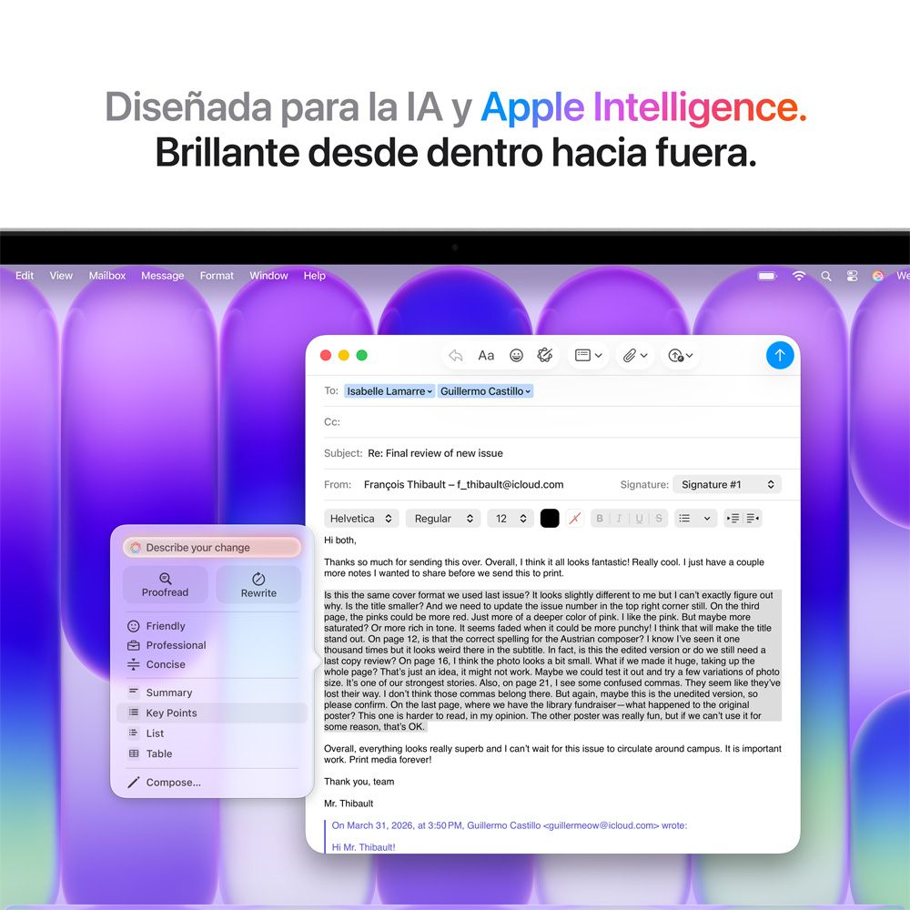 Nuevo MacBook Neo de 13 pulgadas: Chip A18 Pro de Apple con CPU de