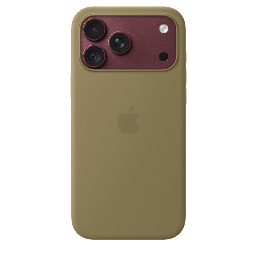 Funda_de_Silicon_con_MagSafe_para_el_iPhone_18_Pro_Max_Color_Oliva_Imagen_posicion_2_iShop_Costa_Rica