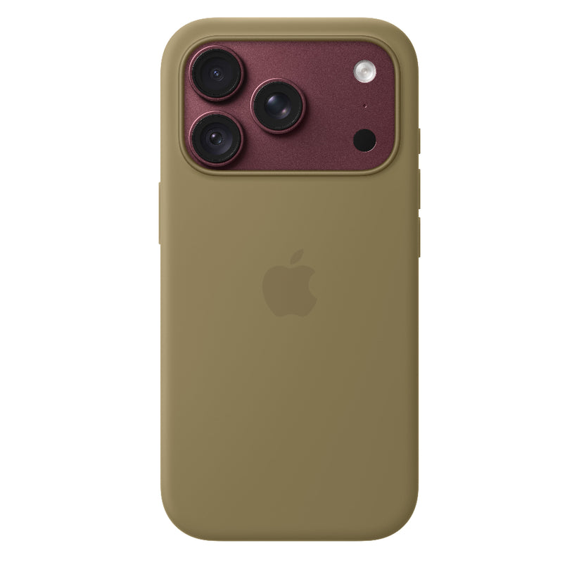Funda_de_Silicon_con_MagSafe_para_el_iPhone_18_Pro_Color_Oliva_Imagen_posicion_2_iShop_Costa_Rica